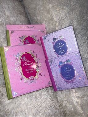 Two Too Faced Palletes blush and eyeshadow